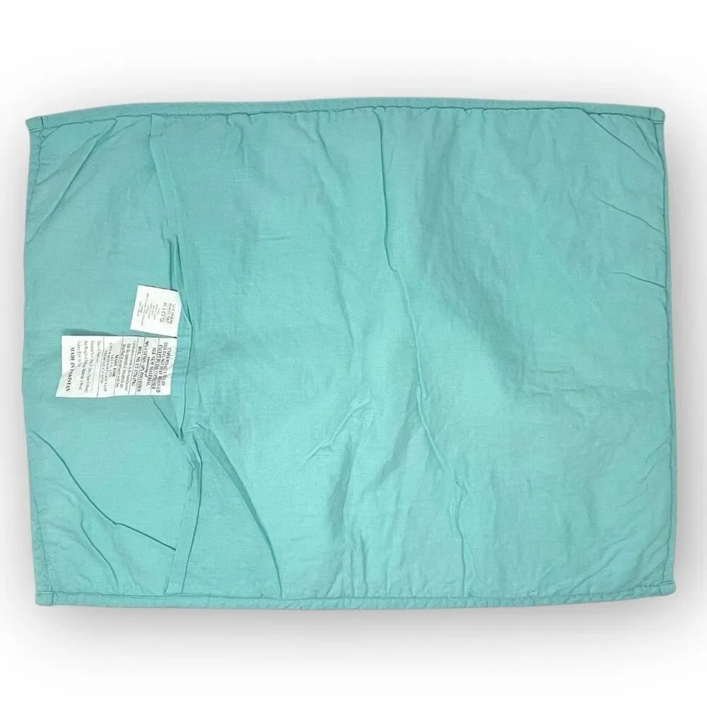 Urban Habitat Kids Ella Unicorn Quilt Quilted 3 Pillow Shams Purple Teal Used